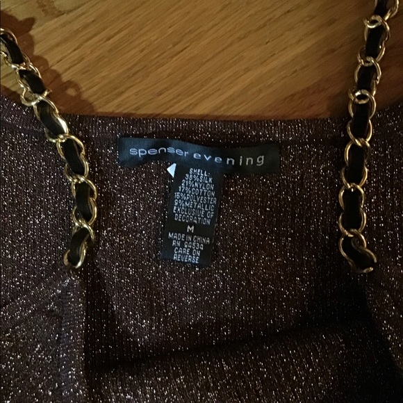 Woman’s dress tank top size medium Spencer evening - Picture 3 of 5